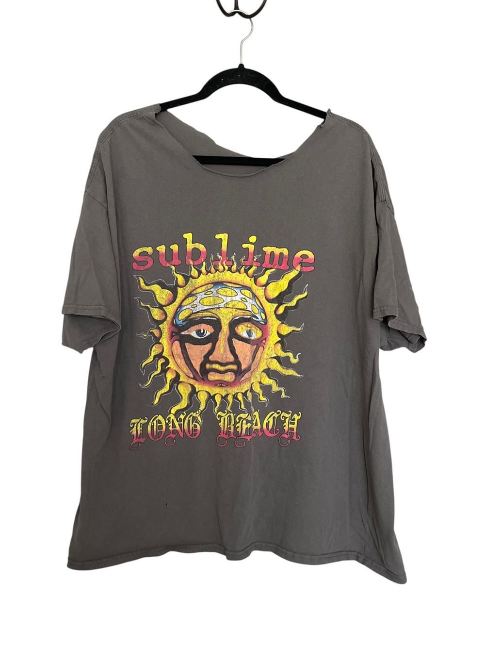Sublime Long Beach Graphic Tee - Gray